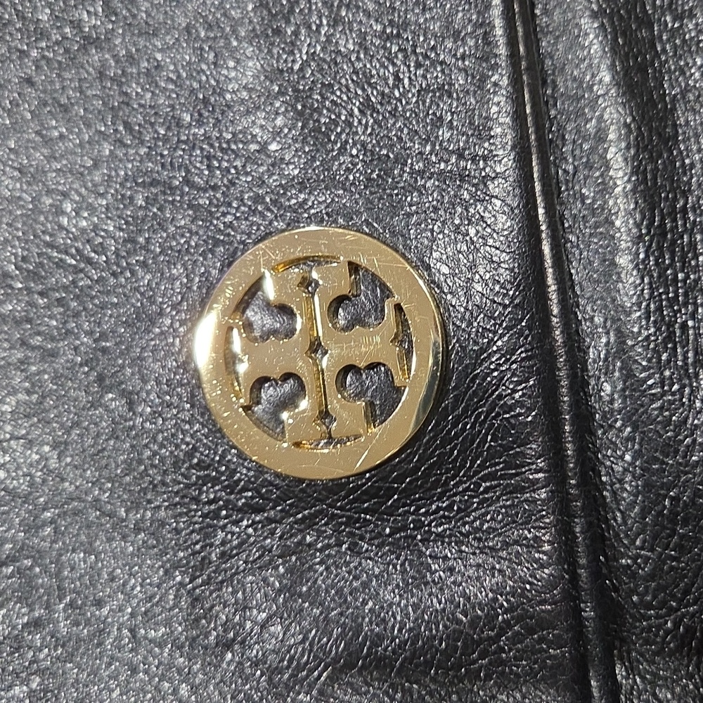 Tory Burch Black Leather Clutch Bag - Picture 12 of 12